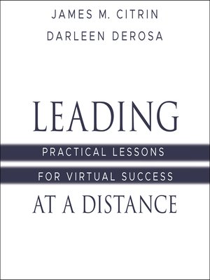 cover image of Leading at a Distance